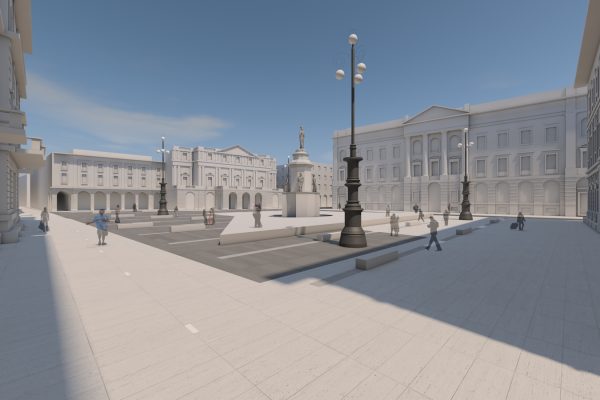 piazza scala_01_render uscita galleria